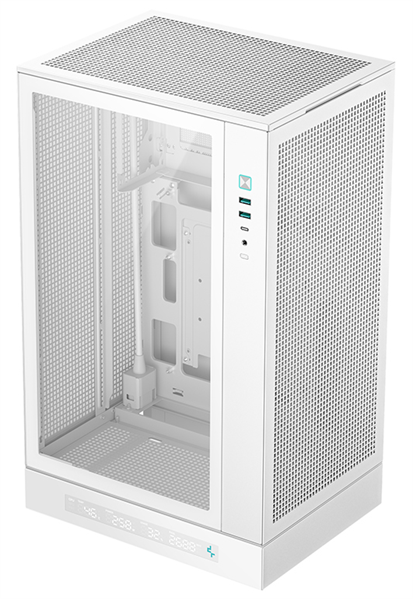 Deepcool CH270 DIGITAL WH без БП, белый, MICRO ATX/MINI-ITX (R-CH270-WHNDM0-G-1)