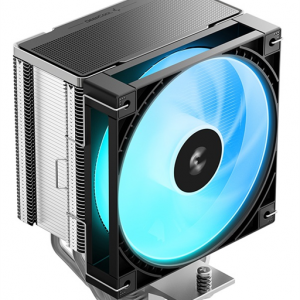 DEEPCOOL AG600 ARGB LGA1851/1700/AM5/AM4 (12шт/кор, TDP 270W, PWM, ARGB Fan 120mm, 6 тепл. трубок, черный) RET (R-AG600-BKAMMG2-G)