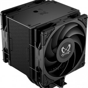 Кулер для процессора / Scythe Mugen 6 Dual Fan Black Edition Black / Кулер для процессора/ CPU Cooler Scythe Mugen 6 Dual Fan Black Edition (300W, 4-pin PWM, 154mm, Al/Cu, 6x6mm, 2x120mm, 60.29CFM, 26.88dBA, 2000RPM, S 1851/1700/1200/115X/2011/2066, AM5/AM4, black)