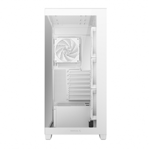 Deepcool CG580 4F WH без БП, боковое окно (панорама), 4x120mm ARGB PWM вентилятора, белый, ATX (R-CG580-WHADA4-G-1)
