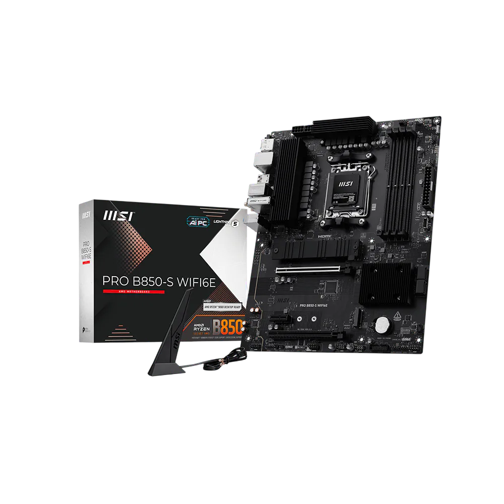 Материнская плата / MSI PRO B850-S WIFI6E / Материнская плата/ PRO B850-S WIFI6E