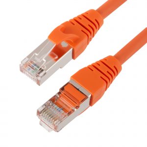 Патч-корд Ethernet, категория CAT 5e, RJ45 штекер  -  RJ45 штекер, экранированный F/UTP, цвет оранжевый, оболочка LSZH. Длина 3 м / Advant ADV5e-FPC03-LO / Патч-корд Ethernet, категория CAT 5e, RJ45 штекер  -  RJ45 штекер, экранированный F/UTP, цвет оранжевый, оболочка LSZH. Длина 3 м
