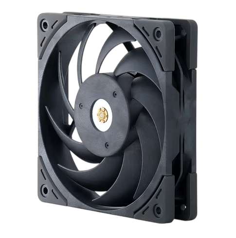 Кулер для корпуса / Scythe Grand Tornado 120 Black / Кулер для корпуса/ Case Cooler Scythe Grand Tornado 120 (120x120x26mm, 4-pin PWM, 63.25CFM, 23.37dBA, 2000RPM, Black)