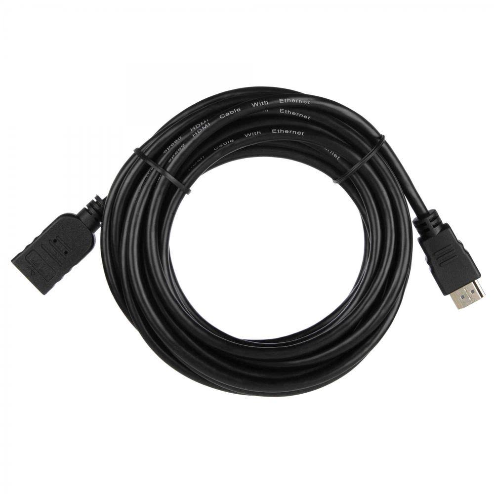 Кабель / ACD Systems ACD-DHHF1-50B / Кабель ACD-DHHF1-50B ACD-DHHF1-50B HDMI 1.4, Golden Plated,19m/19f, HDMI extension, Черный, 5м ACD-DHHF1-50B (74229)