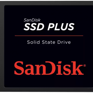 SanDisk SSD PLUS 2,5” SATA 1Tb, SDSSDA-1T00-G28, 1 year