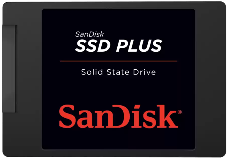 SanDisk SSD PLUS 2,5” SATA 1Tb, SDSSDA-1T00-G28, 1 year