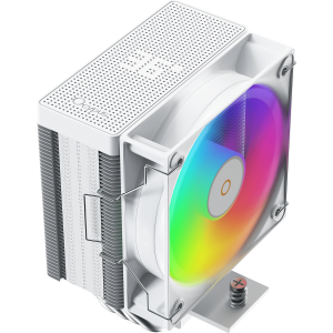 Кулер для процессора / Ocypus Gamma-A40-WH1NAWD00X-GL / Кулер для процессора/ CPU Cooler Ocypus Gamma A40 WH ARGB Digital (200W, 4-pin PWM, LED temp., 133mm, Al/Cu, 4x6mm, ARGB, 1x100mm, 41CFM, 29.5dBA, 2400RPM, S 1851/1700/1200/115X, AM5/AM4, white)