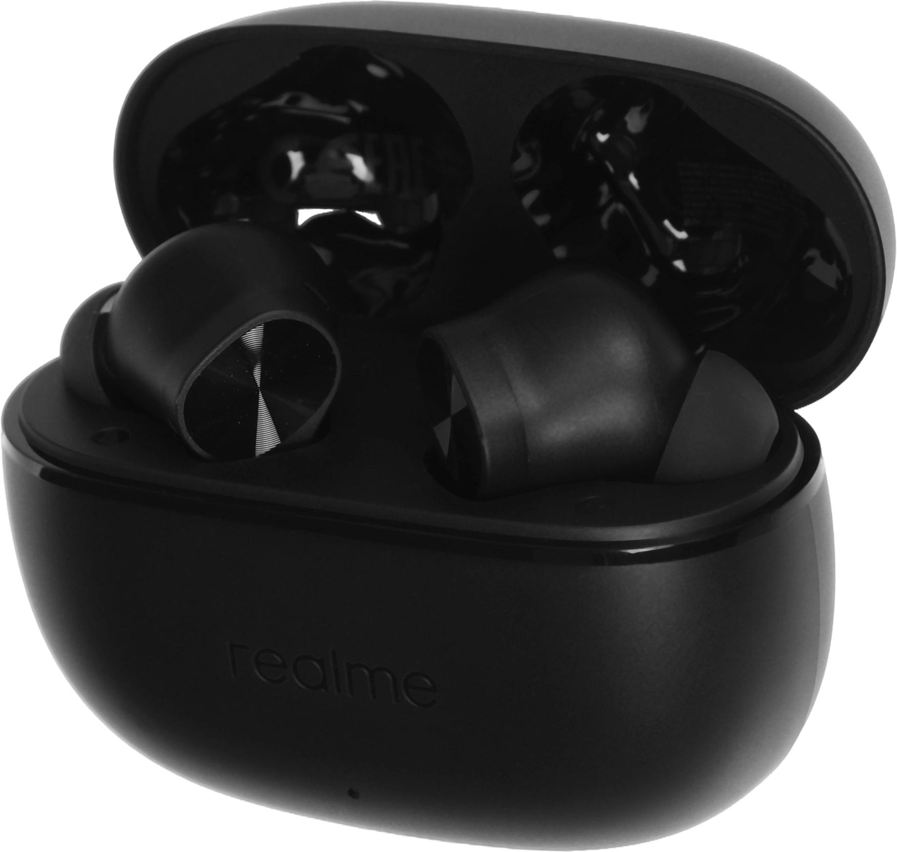 Гарнитура внутриканальные / Realme 6941764461727 / Гарнитура внутриканальные Realme Buds T200x черный беспроводные bluetooth в ушной раковине (6941764461727)