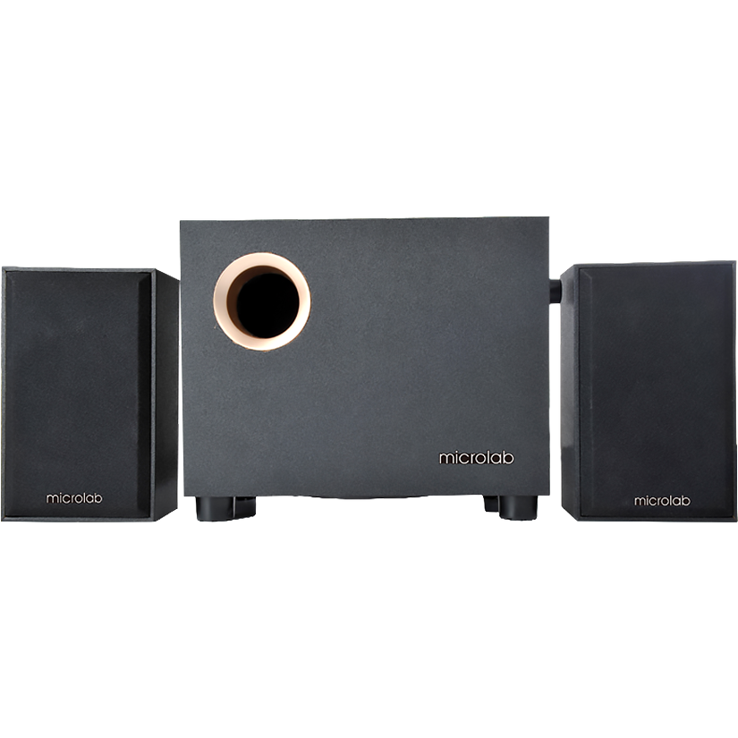 Акустическая система / Microlab M-105BT / Акустическая система/ Колонки Microlab M-105BT (2.1; 2,5 Вт х 2 + 5 Вт , Выход 2RCA, Вход Bluetooth, 3,5 stereo)