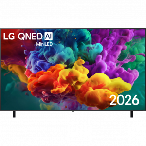 Телевизор ЖК 86`` LG / LG 86QNED85B6C.ARUG / Телевизор ЖК 86`` LG/ 85", Ultra HD, QNED MiniLED, Dynamic QNED Color, Edge Led, Precision Dimming Pro, AI Picture Pro, Smart TV (WebOS 26), Wi-Fi 5, DVB-T2/C/S2, MR, 120Hz Native (VRR 144Hz), 2.0ch (20W), 4хHDMI, 2хUSB, 2 Pole, черный графит, 2026