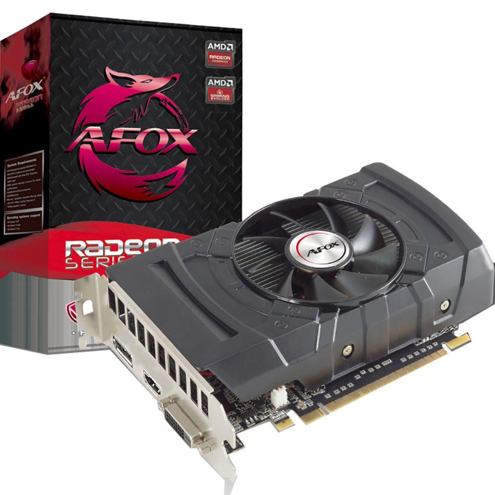 Видеокарта / AFOX CORPORATION AFRX550-4096D5H3 / Видеокарта Afox RX550 4GB GDDR5 128bit DVI DP HDMI 1FAN RTL