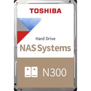 Жесткий диск / Toshiba N300 24Tb (HDWG82EUZSVA) / Жесткий диск/ HDD Toshiba N300 NAS SATA3 3.5" 24TB 7200 1024Mb 6Gb/s, 24x7 1 year warranty (replacement WD241KFGX, ST24000NT002)