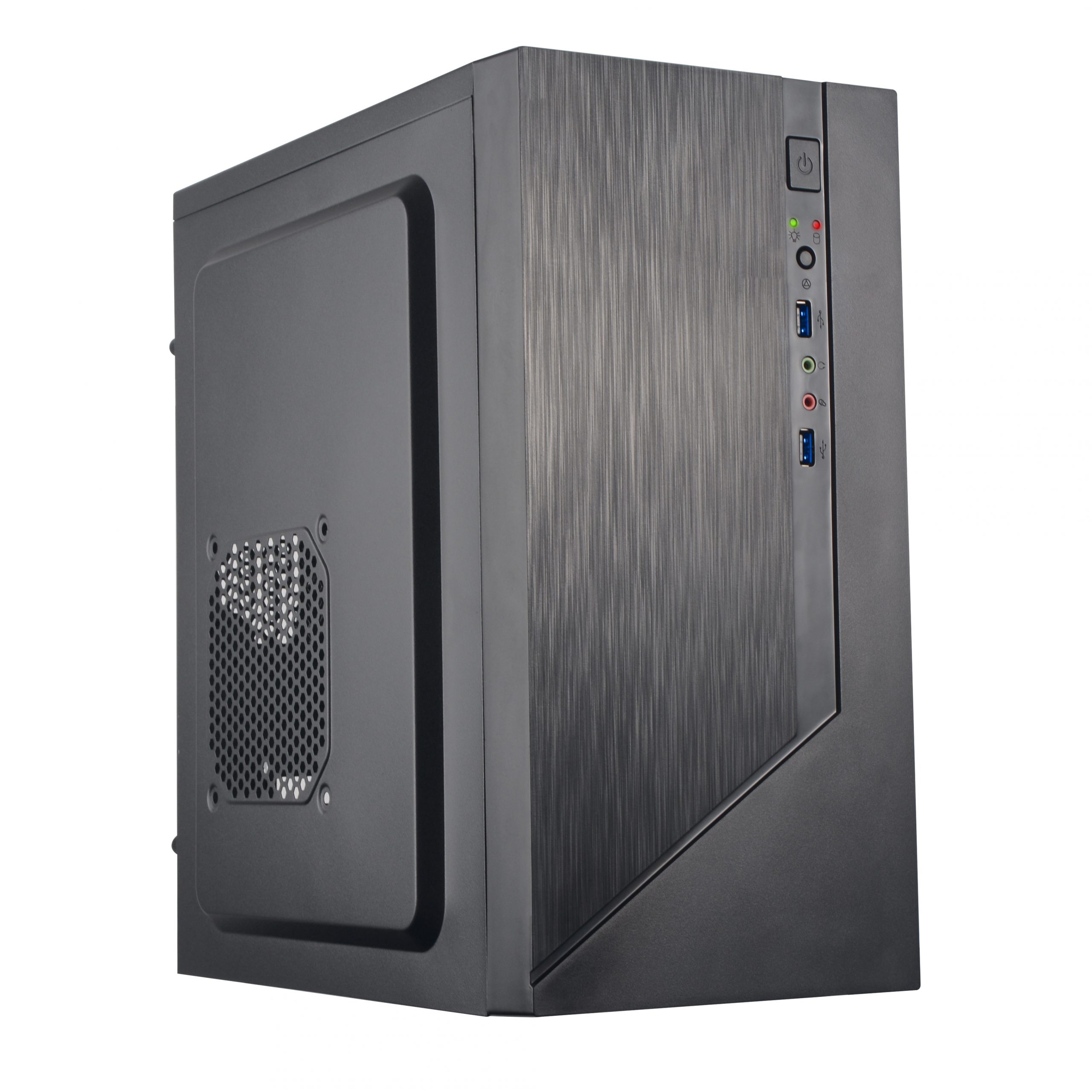 Корпус без блока питания / Forza FZ-015-U32 / Корпус без блока питания/ Case Forza mATX case, black, w/o PSU, w/2xUSB3.0, no pwr cord, w/o FAN
