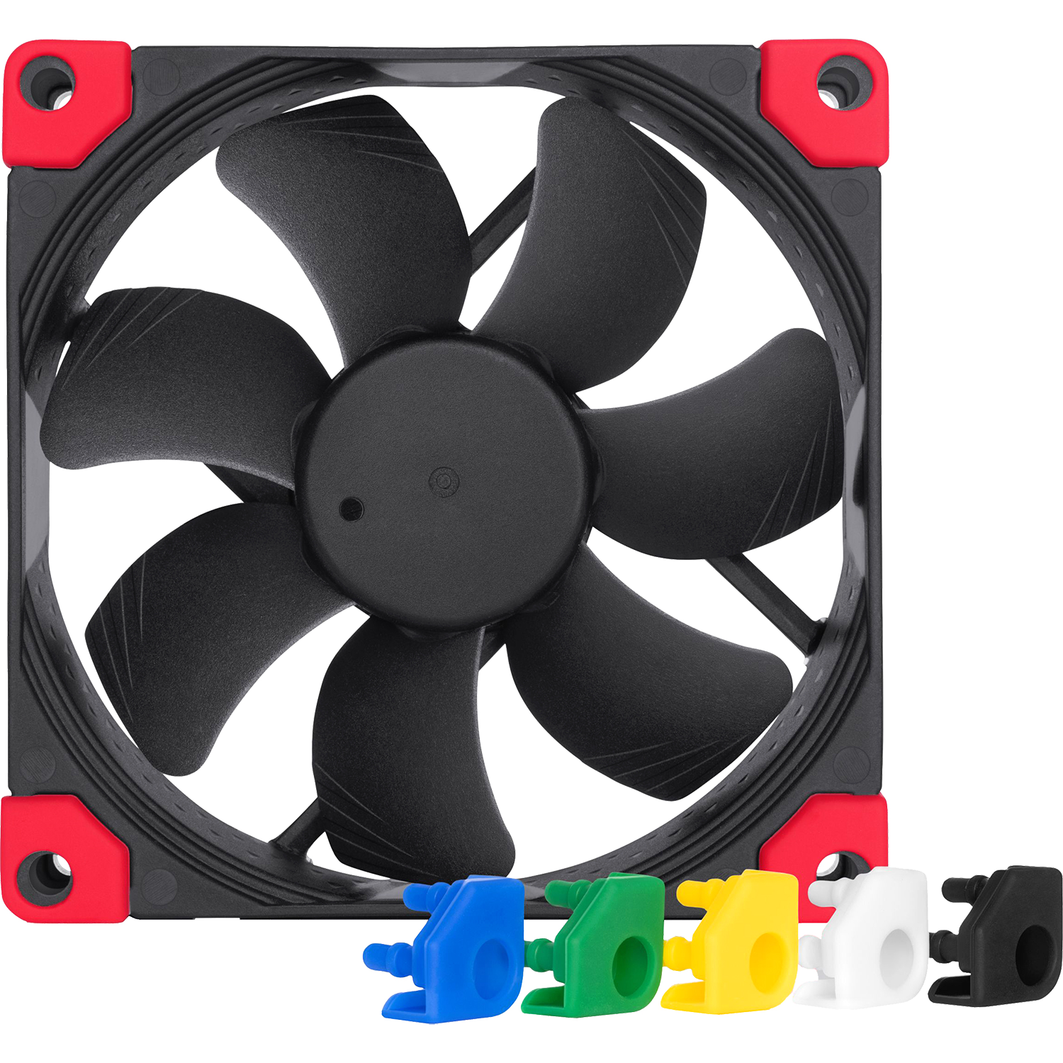 Кулер для корпуса / Noctua NF-A9 PWM chromax.black.swap / Кулер для корпуса/ Case Cooler Noctua NF-A9 PWM chromax.black.swap (92x92x25mm, 4-pin PWM, 46.44CFM, 22.8dBA, 2000RPM, Black)