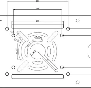 Кронштейн Tantos TSi-CM01 00-00201435 (упак.:1шт)