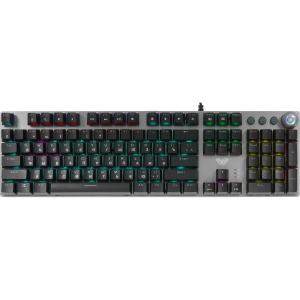 Игровая клавиатура / AULA F2058 (6948391221762) / Игровая клавиатура/ Механическая клавиатура AULA F2058 Серо-чёрный, синие свитчи