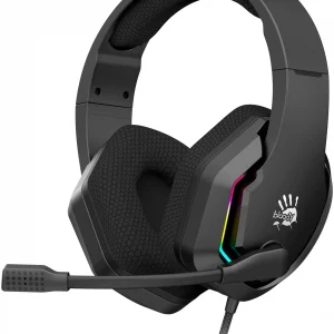 Наушники с микрофоном A4Tech Bloody G260p черный 2м мониторные оголовье (G260P 4PIN+USB/BLACK)