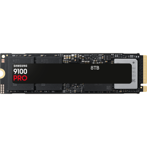 Твердотельный накопитель / Samsung MZ-VAP8T0BW / Твердотельный накопитель/ Samsung SSD 9100 PRO, 8000GB, M.2(22x80mm), NVMe 2.0, PCIe 5.0 x4, V-NAND TLC, R/W 14800/13400MB/s, IOPs 2 200 000/2 600 000, TBW 4800, DWPD 0.3 (12 мес.)