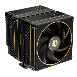 ID-COOLING FROZN A620 GDL LGA1700/1200/115X/AM5/AM4 (8шт/кор, TDP 270W, PWM, черно-золотой, 6 тепл.трубок + медная база, DUAL FAN 120mm) RET