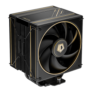 ID-COOLING FROZN A410 GDL LGA1700/1200/115X/AM5/AM4 (10шт/кор, TDP 220W, PWM, 4 тепл.трубки прямого контакта, FAN 120mm, черно-золотой) RET
