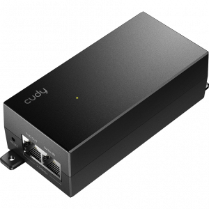 Адаптер PoE / Cudy POE200H / Адаптер PoE/ 30W 2.5Gbps PoE+/PoE Injector, 802.3at/802.3af Standard, Data and Power Carried over The Same Cable Up to 100 Meters, Plastic Case
