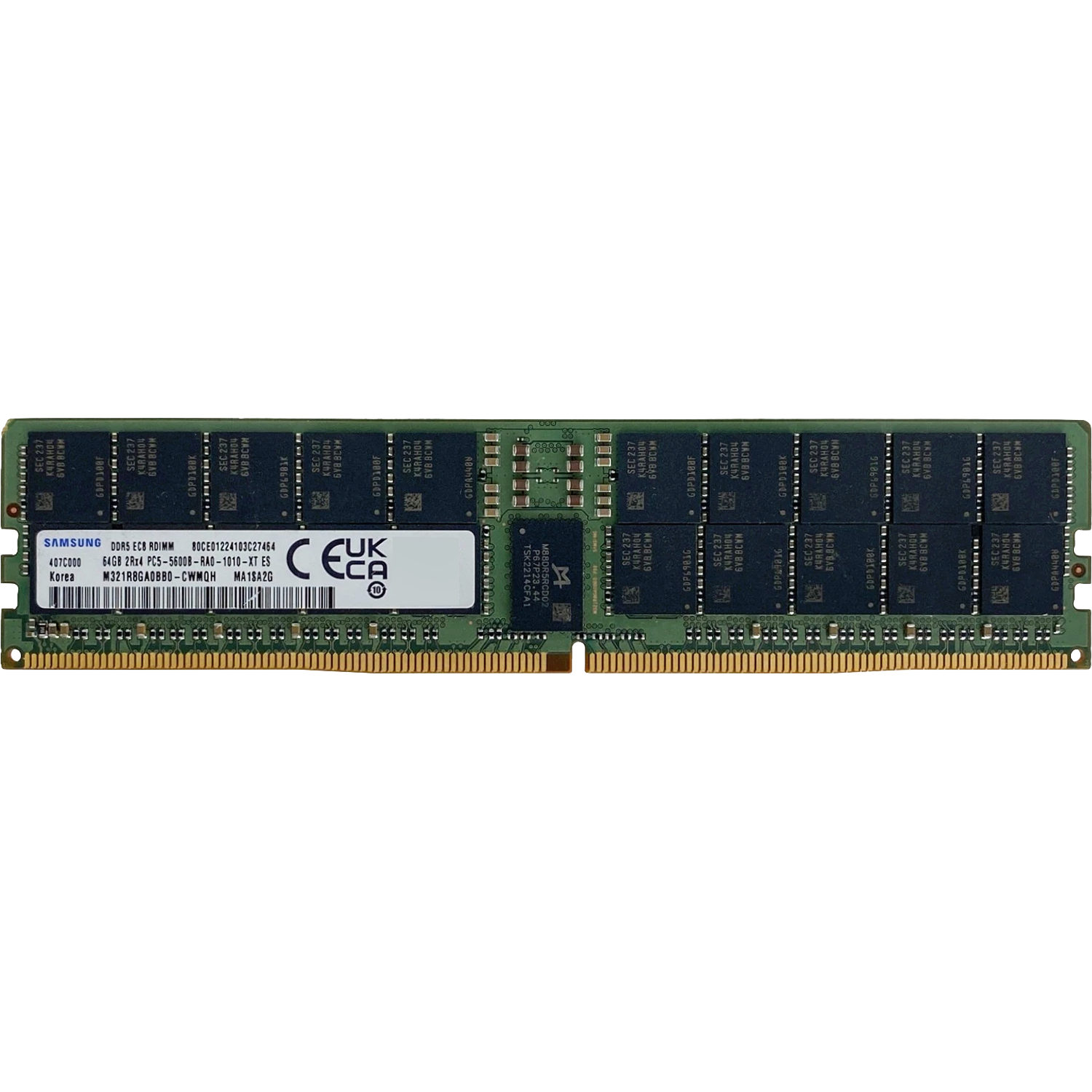 Память оперативная / Samsung Electronics M321R8GA0PB0-CWMXH / Память оперативная/ Samsung DDR5 64GB RDIMM 5600