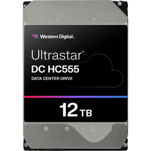 Жесткий диск / WD Ultrastar DC HC555 12Tb (WUH722012CL5204) / Жесткий диск/ HDD WD SAS 12Tb Ultrastar DC HC555 7200 12Gb/s 512Mb 1 year warranty