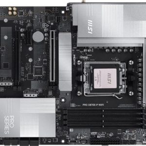 Материнская плата / MSI PRO X870E-P WIFI / Материнская плата MSI PRO X870E-P WIFI SocketAM5 AMD X870E 4xDDR5 ATX AC`97 8ch(7.1) 5Gigabit RAID+HDMI