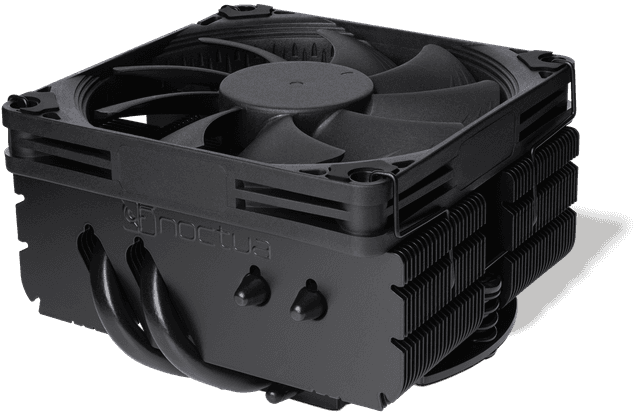 Кулер для процессора / Noctua CPU Cooler NH-L9x65 chromax.black Black / Кулер для процессора/ CPU Cooler Noctua NH-L9x65 chromax.black (95W, 4-pin PWM, 65mm, Al/Cu, 2x6mm, 1x92x92x14mm, 33.84CFM, 23.6dBA, 2500RPM, S 1954/1851/1700/115X/1200/AM4/AM5, Black)