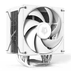 ID-COOLING FROZN A410 DW LGA1851/1700/1200/115X/AM5/AM4 (10шт/кор, TDP 230W, PWM, 4 тепл.трубки прямого контакта, DUAL FAN 120mm, белый) RET