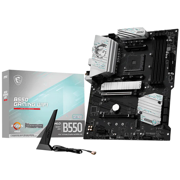 Материнская плата / MSI B550 GAMING WIFI / Материнская плата/ B550 GAMING WIFI