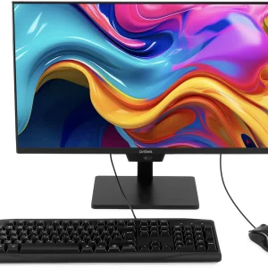 Моноблок Digma Action 23.8" Full HD Ryzen 5 3500U (2.1) 8Gb SSD256Gb UHDG CR Windows 11 Pro GbitEth WiFi BT 60W клавиатура мышь Cam черный 1920x1080