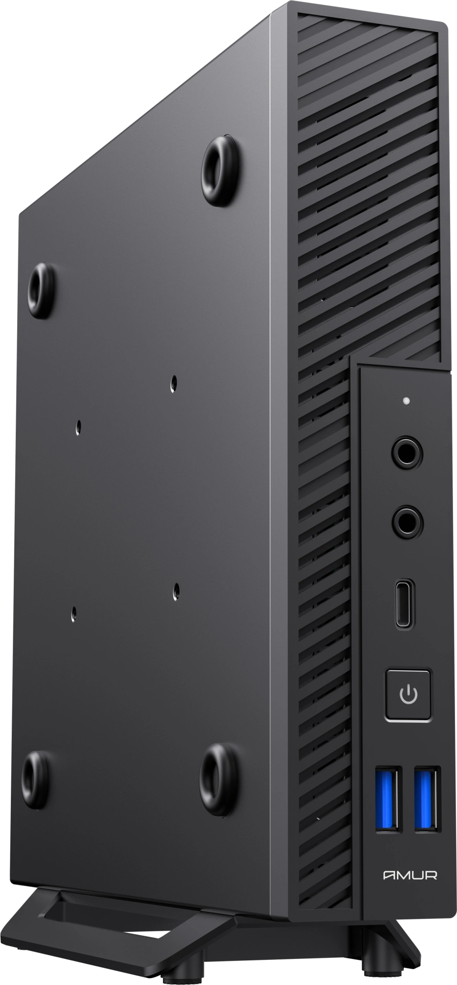 ПК Мини Amur Финвал АМУЕ.466219.002 H6I12 i3 12100 (3.3) 16Gb SSD256Gb UHDG 730 FreeDOS GbitEth WiFi BT 120W черный (RUS) (2168269)