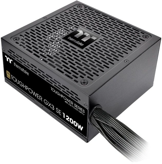 Блок питания Thermaltake ATX 1200W Toughpower GX3 SE 80+ gold 24pin APFC 140mm fan color LED 12xSATA Cab Manag RTL
