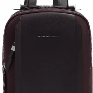 Рюкзак женский Piquadro Lyra CA5566W92T/BO2 бордовый нейлон/натур.кожа
