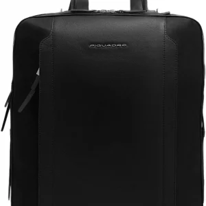 Рюкзак женский Piquadro Lyra CA7042W92T/N черный нейлон/натур.кожа