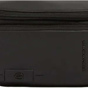 Сумка поясная мужская Piquadro Russel CA7153W137/N черная натур.кожа