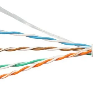 Кабель информационный Cabeus UTP-4P-Cat.5e-SOLID-LSLTx-GY-100 кат.5E U/UTP 4 пары PVC внутренний 100м серый