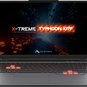 Ноутбук Maibenben X17F-R98956 Ryzen 9 8940HX 16Gb SSD512Gb NVIDIA GeForce RTX 5060 8Gb 17.3" IPS FHD (1920x1080) Windows 11 Home grey WiFi BT Cam 5200mAh (X17F-R989560F34HG4E10)