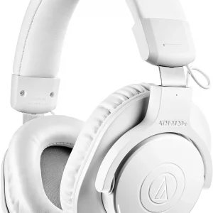 Наушники мониторные Audio-Technica ATH-M20XBTWH белый беспроводные bluetooth оголовье (80004918)