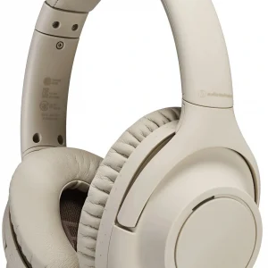 Гарнитура мониторные Audio-Technica ATH-S300BT бежевый беспроводные bluetooth оголовье (ATH-S300BT BG)