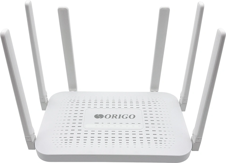 Роутер беспроводной Origo OWR3030AXG (OWR3030AXG/A3A) 10/100/1000BASE-T белый