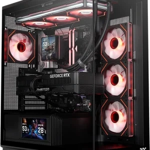 Корпус Thermaltake Stage 450 TG черный без БП ATX 2xUSB3.0 audio bott PSU