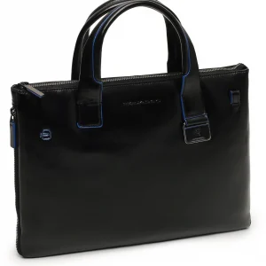 Деловая сумка Piquadro Blue Square CA6857B2/N черная натур.кожа