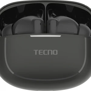 Гарнитура внутриканальные Tecno Buds 4 Air ECO BD04 Air ECO черный беспроводные bluetooth в ушной раковине