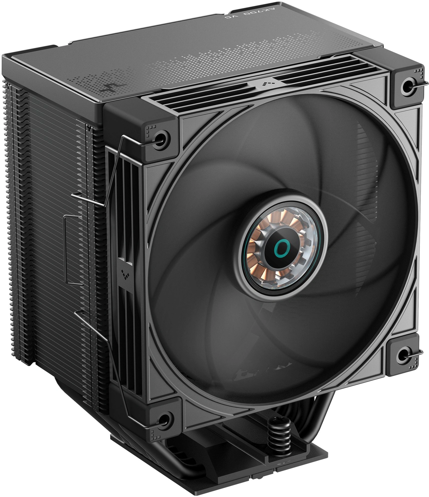 Устройство охлаждения(кулер) Deepcool AK700 VC Soc-AM5/AM4/1200/1700/1851 черный 4-pin 36dB Al+Cu 300W 1248gr Ret (R-AK700VC-BKNNMN-GJD)
