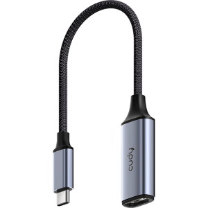 Адаптер USB-C — HDMI / Cudy UH401 / Адаптер USB-C — HDMI/ USB-C To 4K@60Hz HDMI adapter, Host USB-C, 1 x HDMI 4K@60Hz, Aluminum alloy, compatible with MacBook, Mac Pro, Mac mini, iMac, Surface Pro, XPS, Flash Drive, Mobile HDD