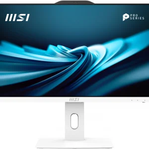 MSI Pro AP242P 14M AIO 23.8" FHD(1920x1080)IPS AG Non-touch,Сore i5-14400 (2.5GHz), 8Gb DDR5(1x8Gb), 512Gb SSD m.2, Intel UHD, WiFi+BT, Camera, WirelessKB&mouse, NoOS, 1y war-ty, White