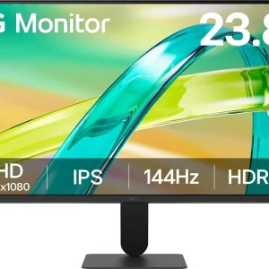 Монитор LG 23.8" 24U411B-B черный IPS LED 5ms 16:9 HDMI матовая 1500:1 250cd 178гр/178гр 1920x1080 144Hz FHD 3.2кг