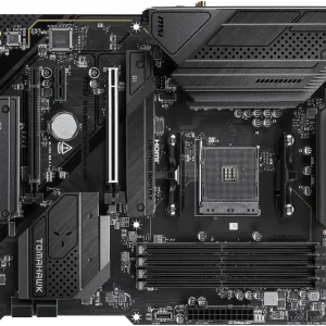 Материнская плата MSI MAG B550 TOMAHAWK WIFI Soc-AM4 AMD B550 4xDDR4 ATX AC`97 8ch(7.1) 1 x 2.5Gigabit + Gigabit Ethernet RAID+HDMI+DP